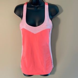 Lucy Active Womens Racerback Tank Top W/ Built in Bra